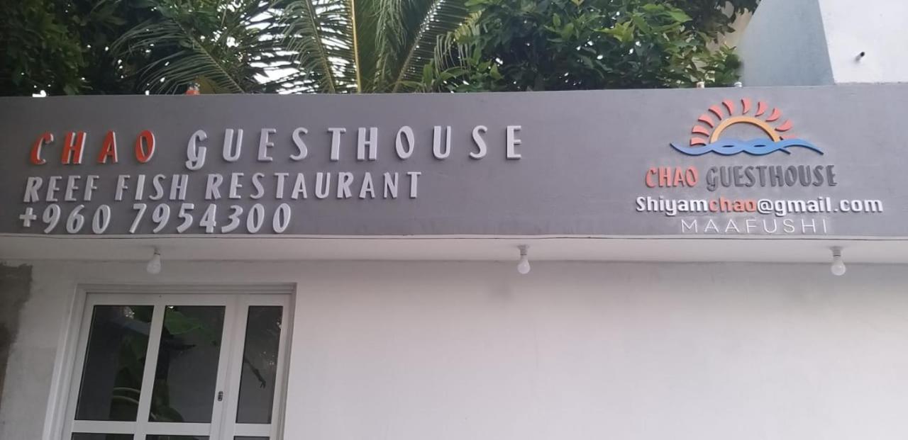 Chao Guest House Maafushi Eksteriør bilde